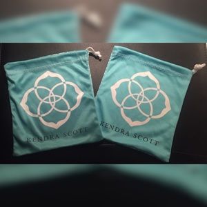 2 Kendra Scott dustbags, Brand New!